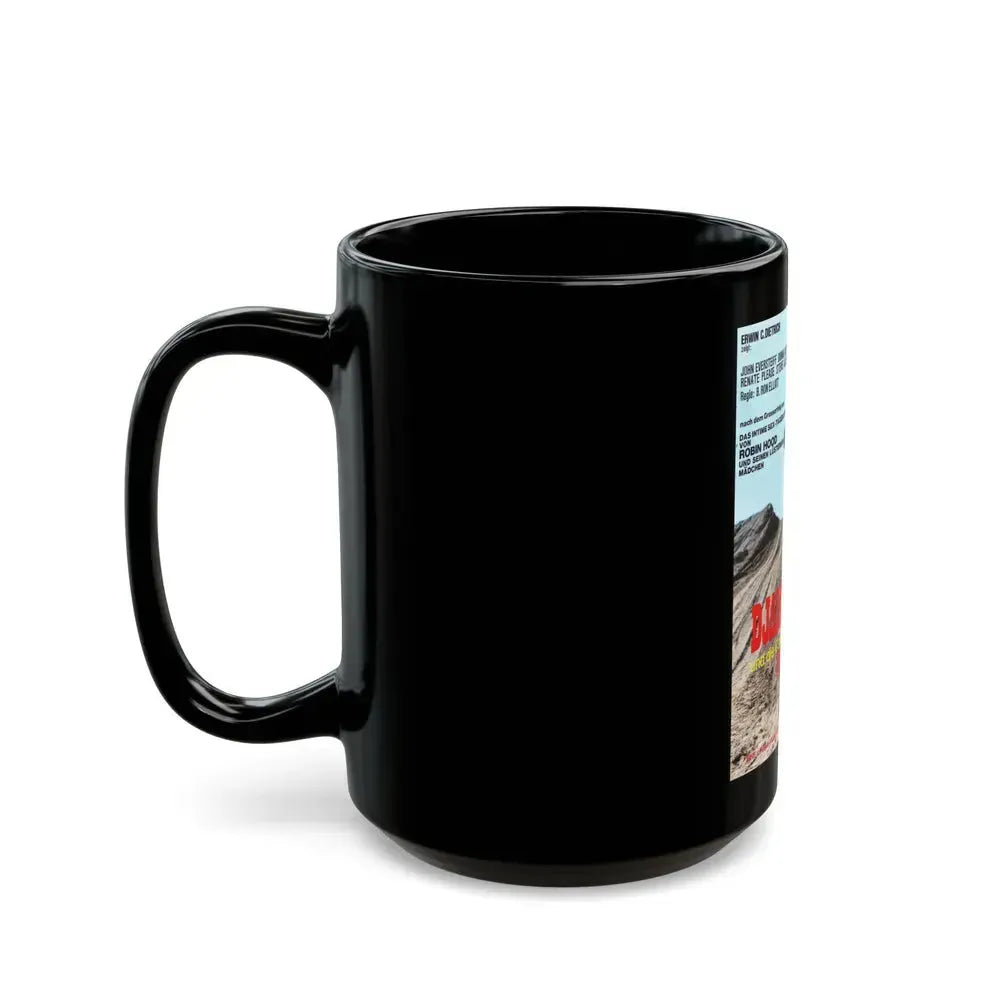 BRAND OF SHAME (NUDE DJANGO) 1968 Movie Poster - Black Coffee Mug - Go Mug Yourself