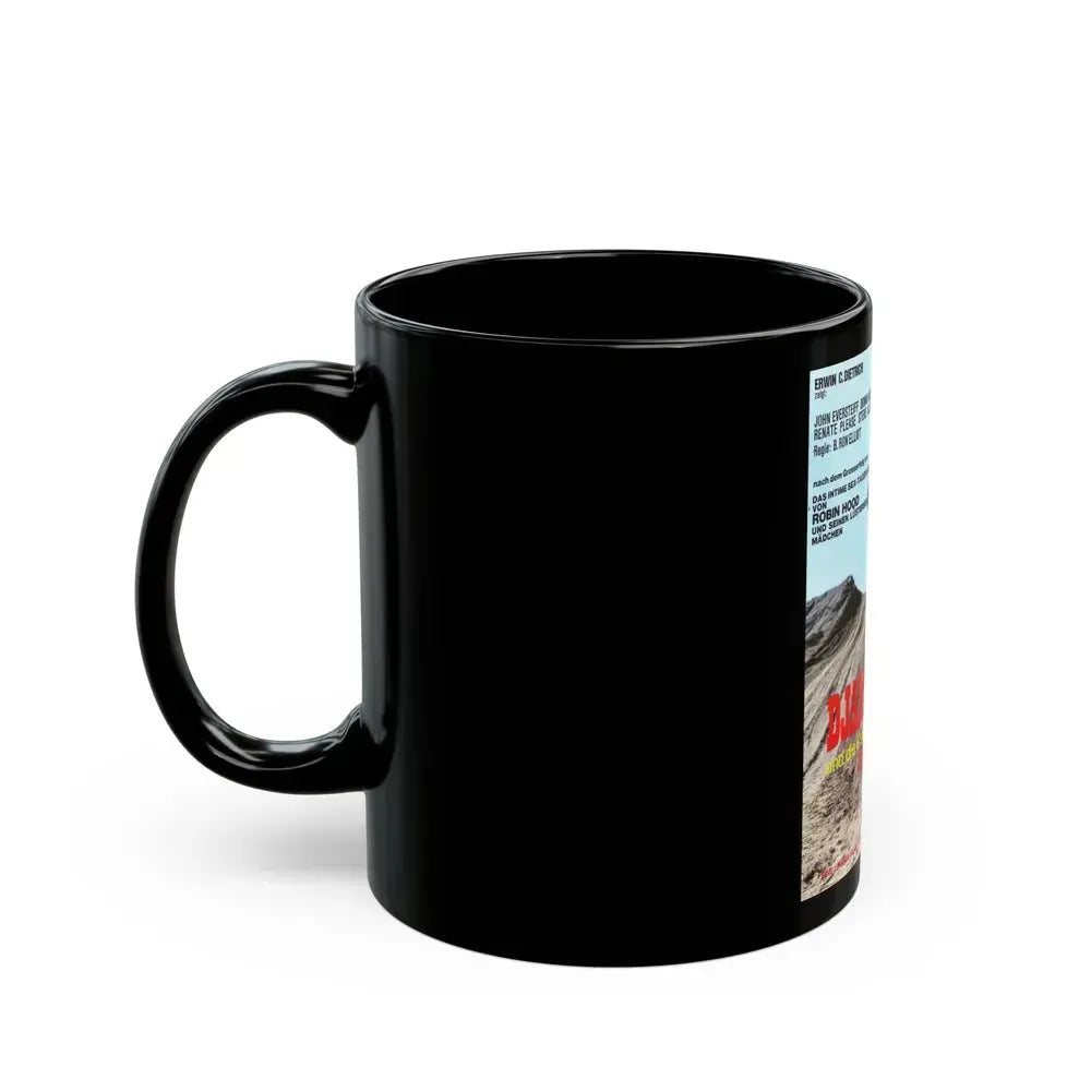 BRAND OF SHAME (NUDE DJANGO) 1968 Movie Poster - Black Coffee Mug - Go Mug Yourself