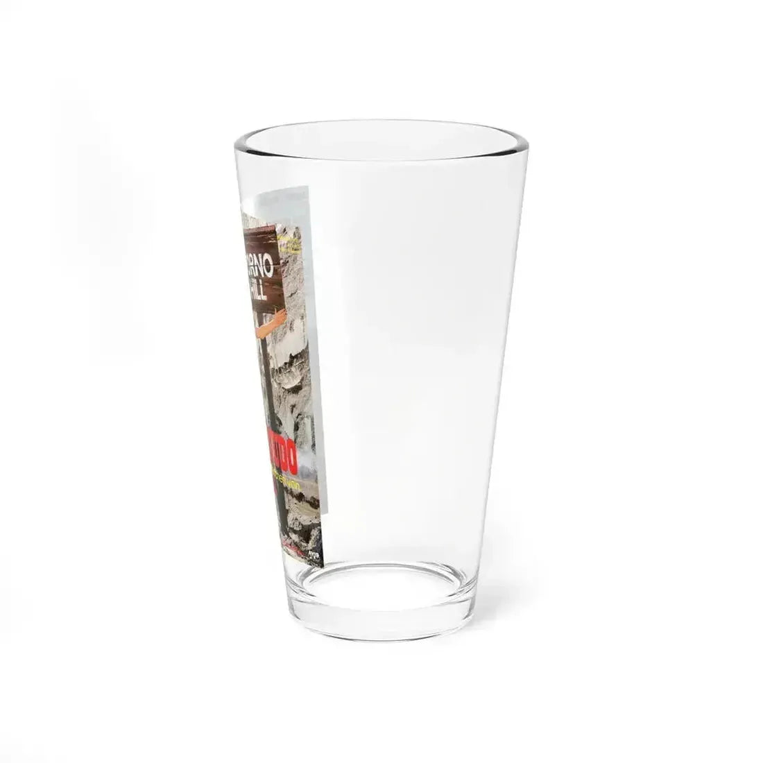 BRAND OF SHAME (NUDE DJANGO) 1968 Movie Poster - Pint Glass 16oz - Go Mug Yourself