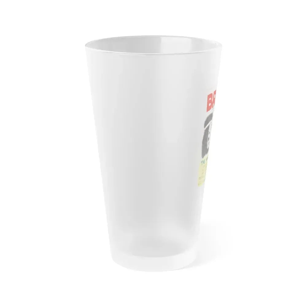 BRAND X 1970 Movie Poster - Frosted Pint Glass 16oz - Go Mug Yourself