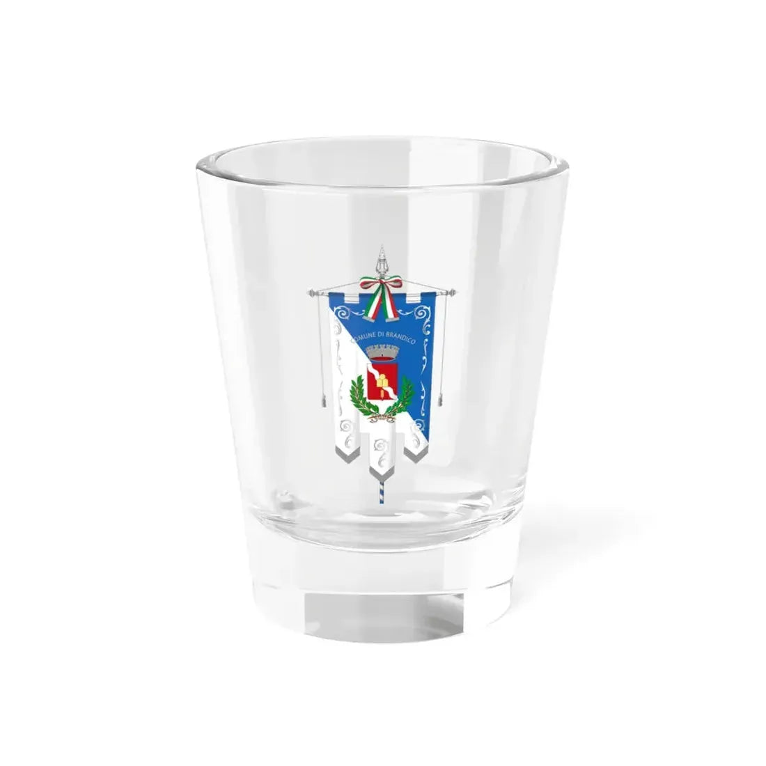 Brandico-Gonfalone (Italy) Shot Glass 1.5oz 1.5oz - Go Mug Yourself