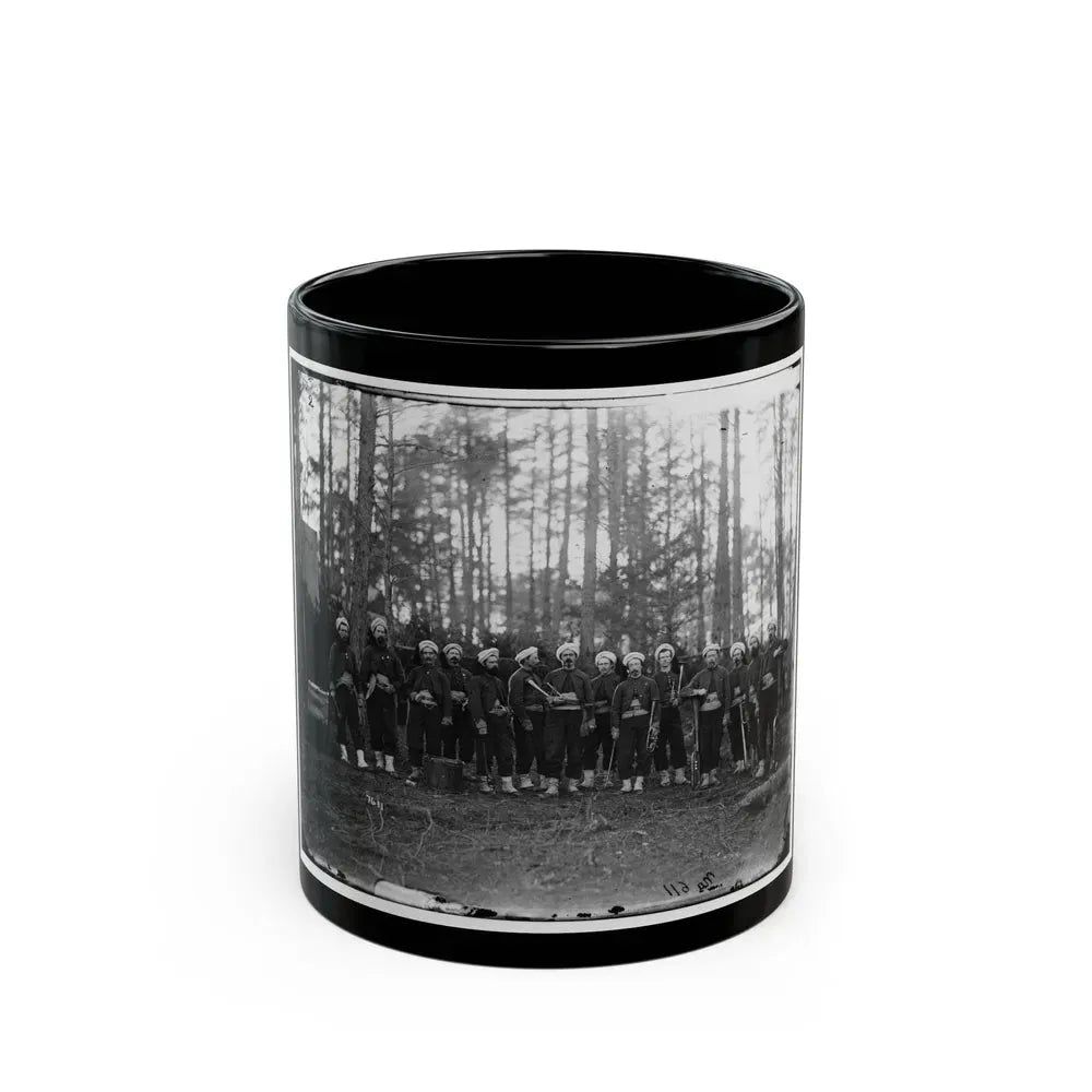 Brandy Station, Va. Band Of The 114th Pennsylvania Infantry (Zouaves) (U.S. Civil War) Black Coffee Mug 11oz - Go Mug Yourself