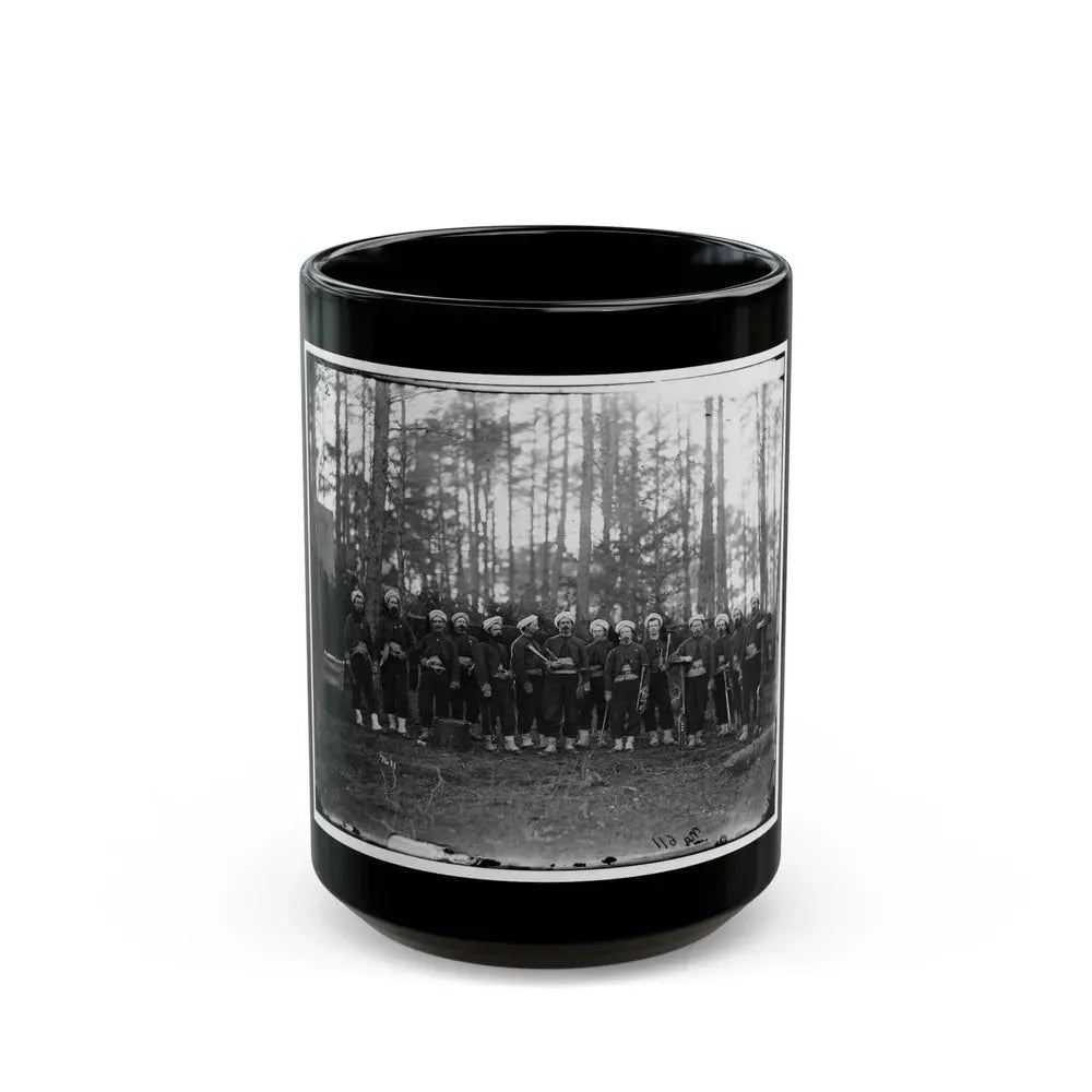 Brandy Station, Va. Band Of The 114th Pennsylvania Infantry (Zouaves) (U.S. Civil War) Black Coffee Mug 15oz - Go Mug Yourself
