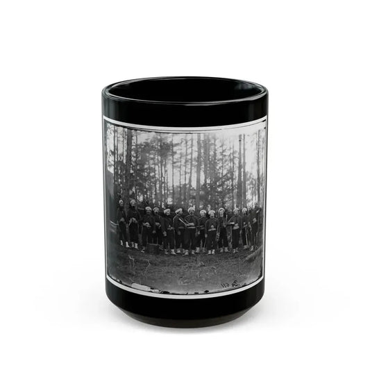 Brandy Station, Va. Band Of The 114th Pennsylvania Infantry (Zouaves) (U.S. Civil War) Black Coffee Mug 15oz - Go Mug Yourself