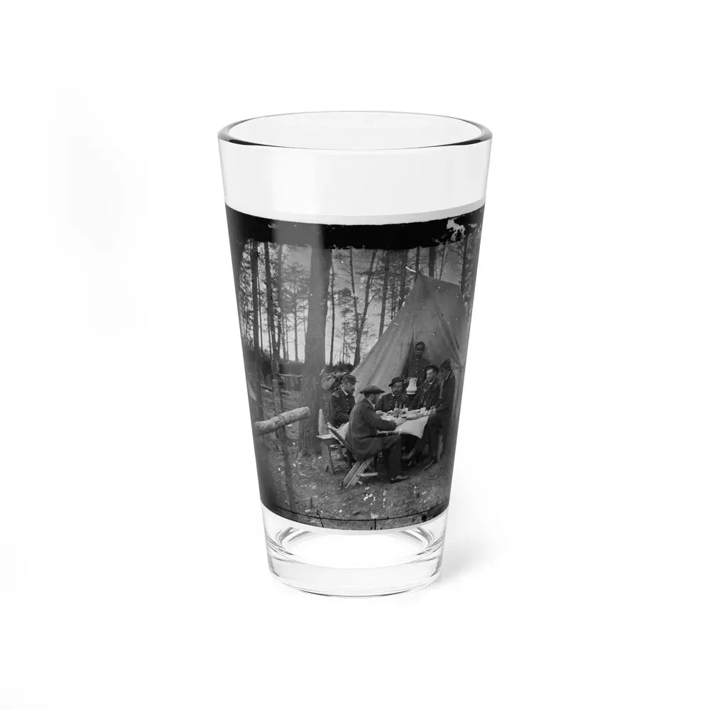 Brandy Station, Va. Dinner Party Outside Tent, Army Of The Potomac Headquarters (U.S. Civil War) Pint Glass 16oz 16oz - Go Mug Yourself