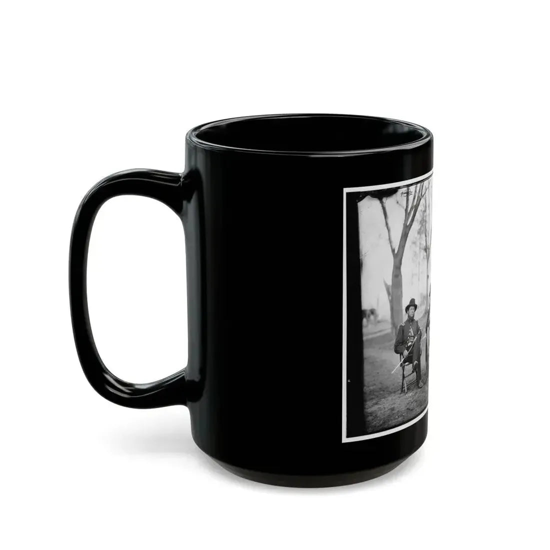 Brandy Station, Va. Four Provost Marshals Of The 3d Army Corps (U.S. Civil War) Black Coffee Mug - Go Mug Yourself