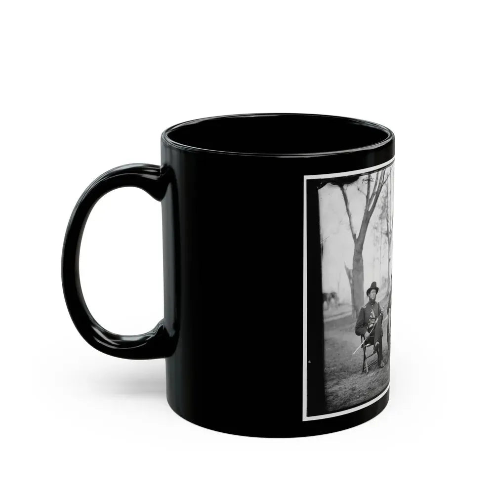 Brandy Station, Va. Four Provost Marshals Of The 3d Army Corps (U.S. Civil War) Black Coffee Mug - Go Mug Yourself