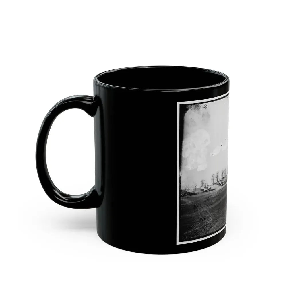 Brandy Station, Va. General View Of 6th New York Artillery Encampment (U.S. Civil War) Black Coffee Mug - Go Mug Yourself