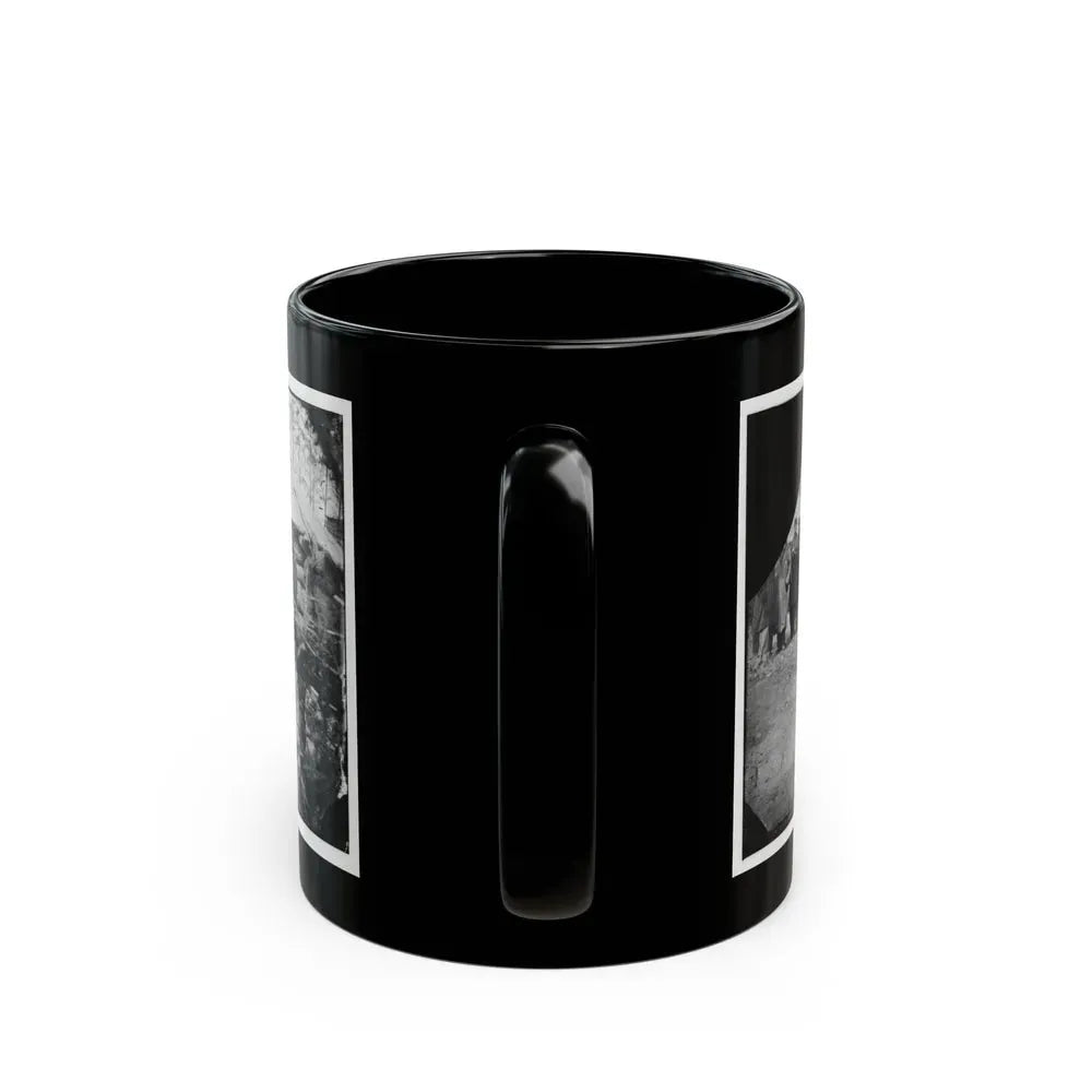 Brandy Station, Va. Gens. George G. Meade, John Sedgwick, And Robert O. Tyler With Staff Officers At Horse Artillery Headquarters (U.S. Civil War) Black Coffee Mug - Go Mug Yourself