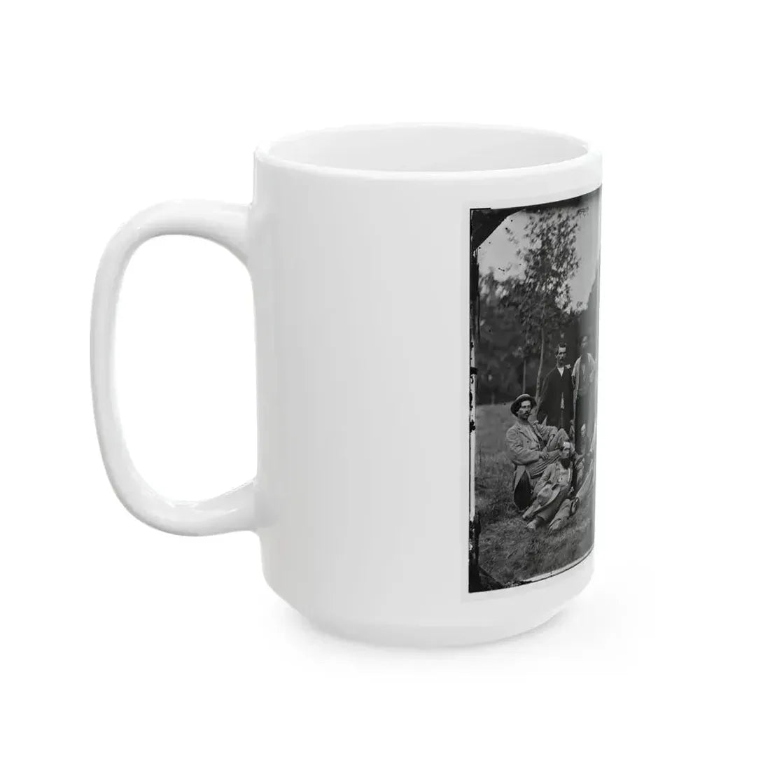 Brandy Station, Va. Scouts And Guides Of The Army Of The Potomac 001 (U.S. Civil War) White Coffee Mug - Go Mug Yourself