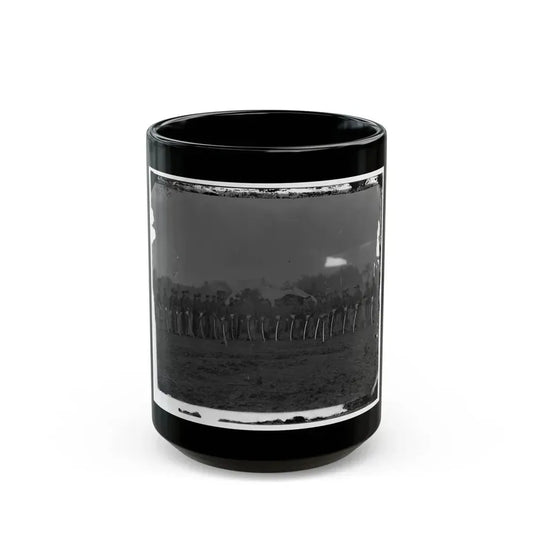 Brandy Station, Va. Troopers Of Co. D, 3d Pennsylvania Cavalry (2d Division, Cavalry Corps) (U.S. Civil War) Black Coffee Mug 15oz - Go Mug Yourself
