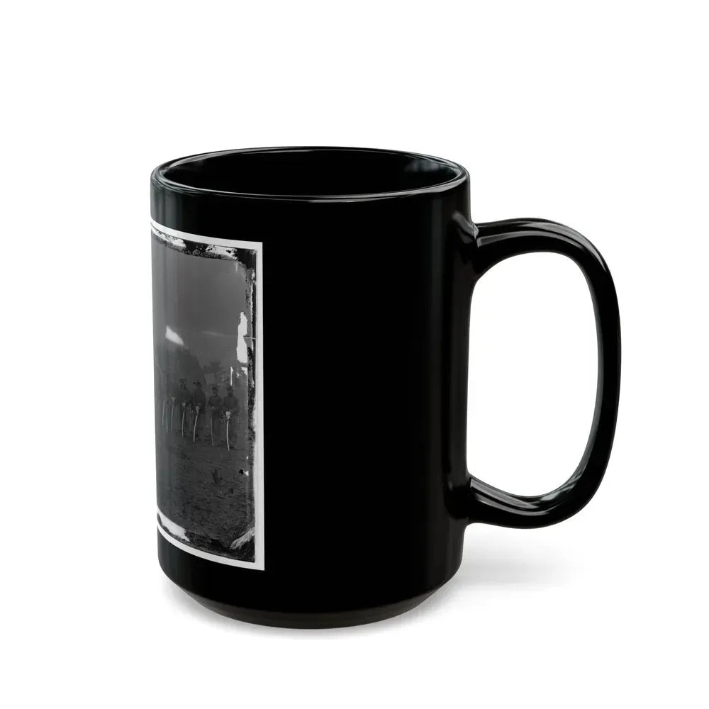 Brandy Station, Va. Troopers Of Co. D, 3d Pennsylvania Cavalry (2d Division, Cavalry Corps) (U.S. Civil War) Black Coffee Mug - Go Mug Yourself