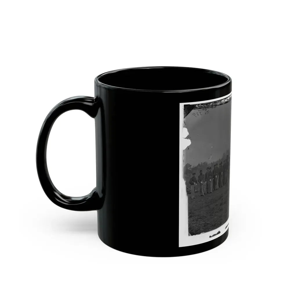 Brandy Station, Va. Troopers Of Co. D, 3d Pennsylvania Cavalry (2d Division, Cavalry Corps) (U.S. Civil War) Black Coffee Mug - Go Mug Yourself