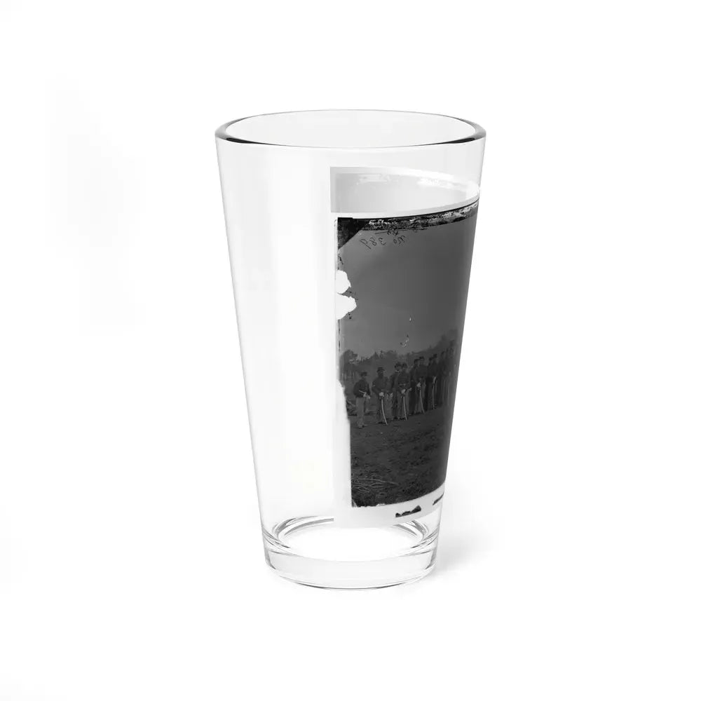 Brandy Station, Va. Troopers Of Co. D, 3d Pennsylvania Cavalry (2d Division, Cavalry Corps) (U.S. Civil War) Pint Glass 16oz - Go Mug Yourself