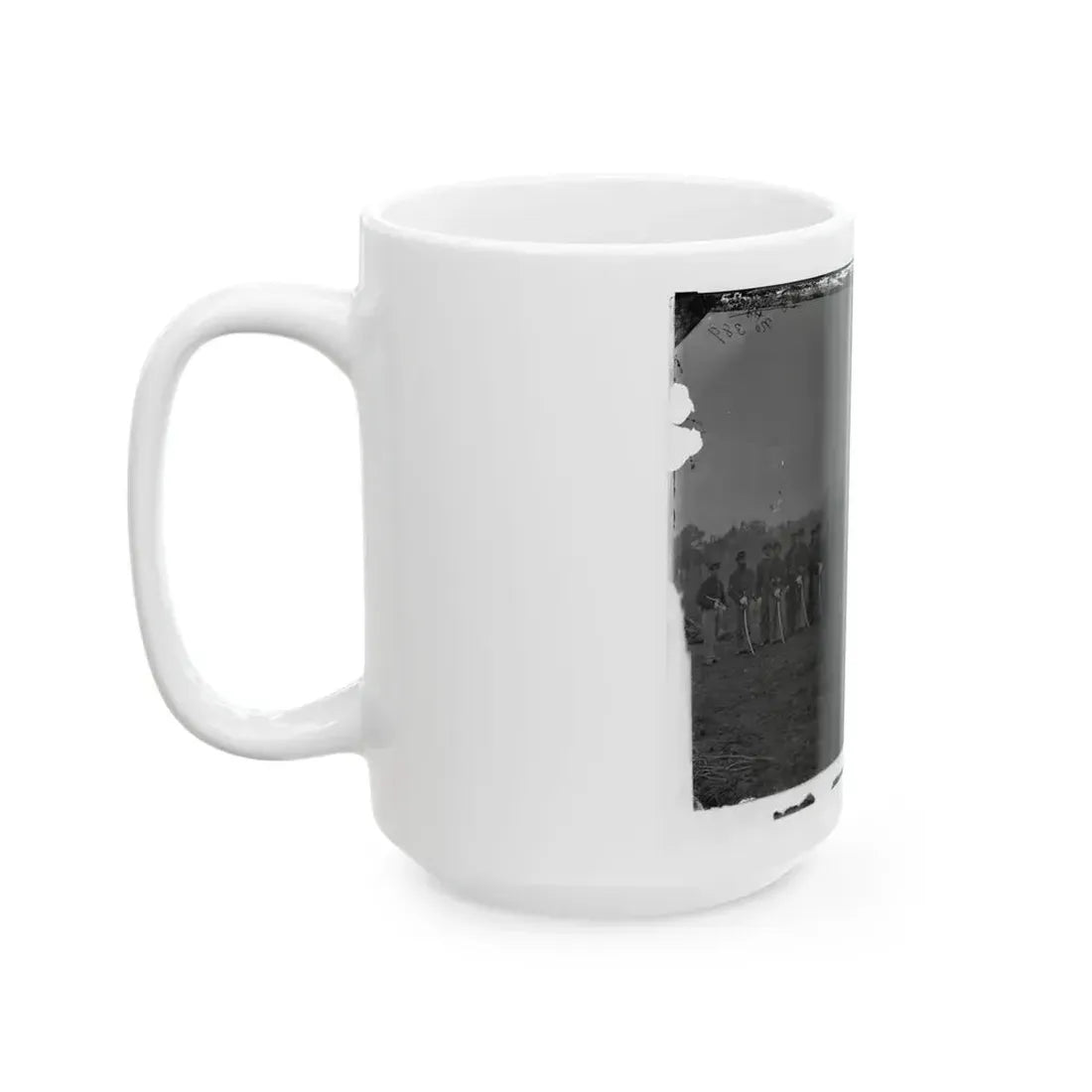Brandy Station, Va. Troopers Of Co. D, 3d Pennsylvania Cavalry (2d Division, Cavalry Corps) (U.S. Civil War) White Coffee Mug - Go Mug Yourself