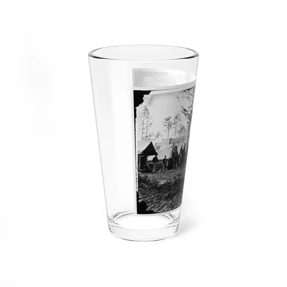 Brandy Station, Va., Vicinity. Camp Of 18th Pennsylvania Cavalry, 3d Division, Cavalry Corps (U.S. Civil War) Pint Glass 16oz - Go Mug Yourself