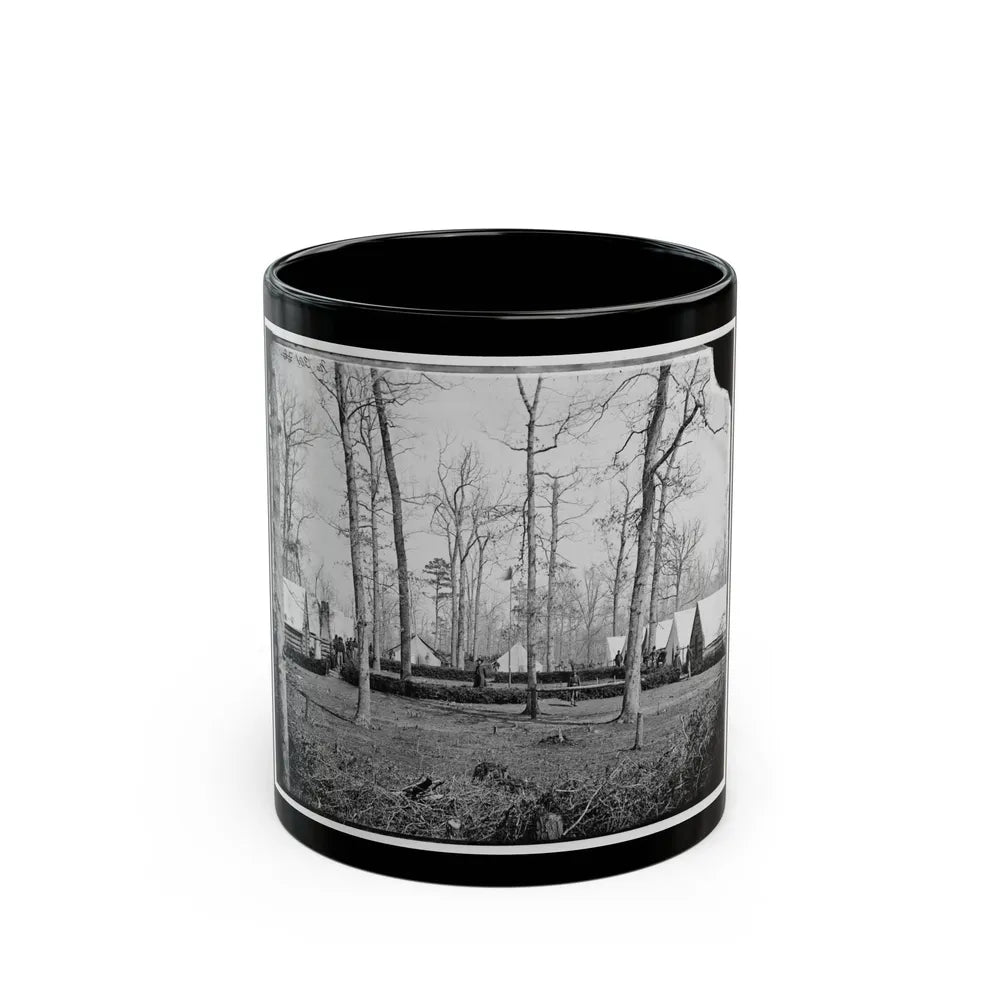 Brandy Station, Va. Field Hospital Of The 3rd Division, 2d Corps (U.S. Civil War) Black Coffee Mug-11oz-Go Mug Yourself