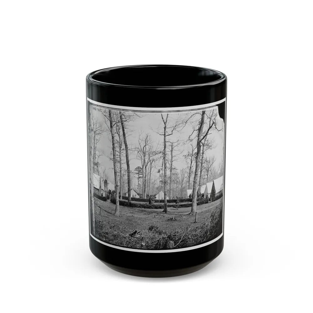 Brandy Station, Va. Field Hospital Of The 3rd Division, 2d Corps (U.S. Civil War) Black Coffee Mug-15oz-Go Mug Yourself