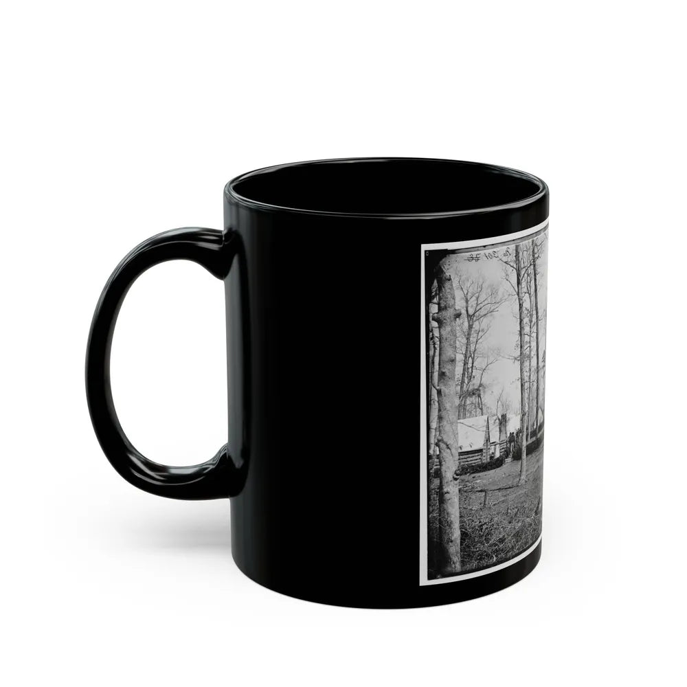 Brandy Station, Va. Field Hospital Of The 3rd Division, 2d Corps (U.S. Civil War) Black Coffee Mug-Go Mug Yourself