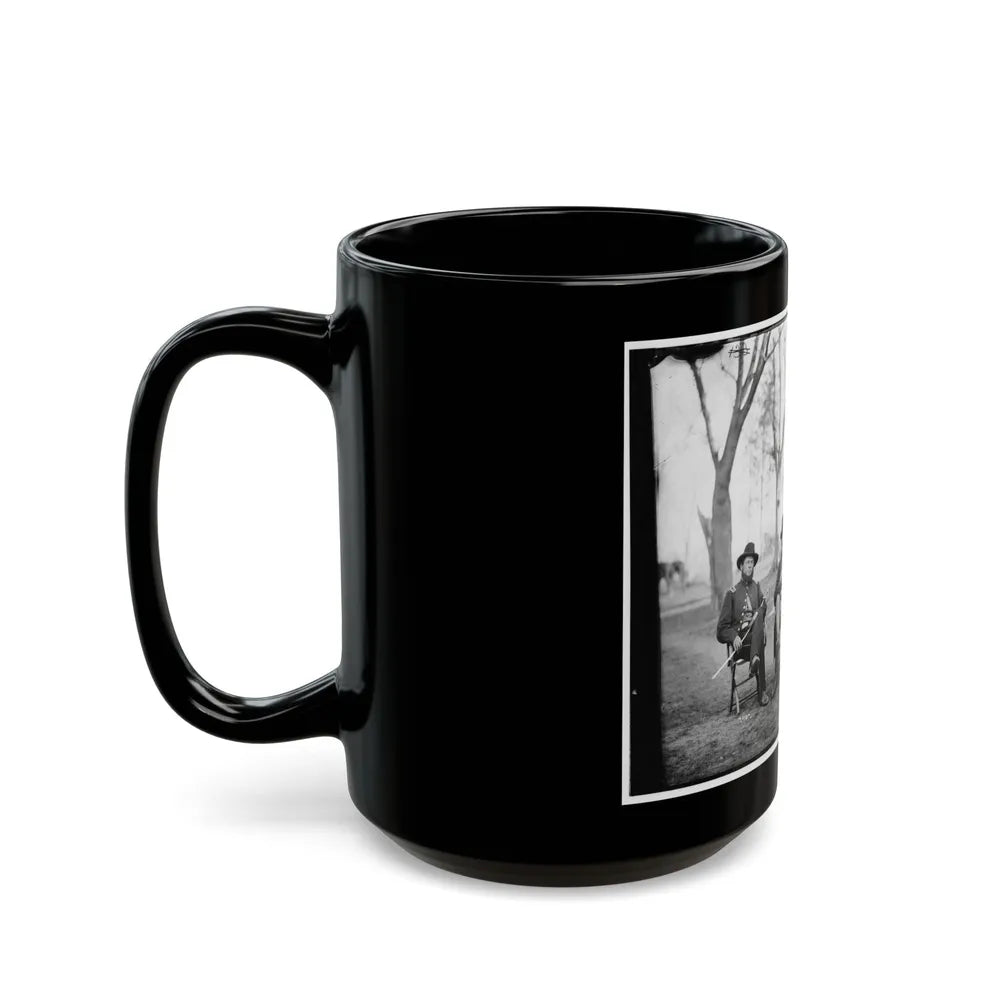 Brandy Station, Va. Four Provost Marshals Of The 3d Army Corps (U.S. Civil War) Black Coffee Mug-Go Mug Yourself