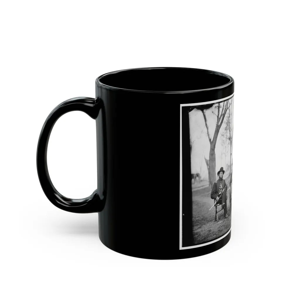 Brandy Station, Va. Four Provost Marshals Of The 3d Army Corps (U.S. Civil War) Black Coffee Mug-Go Mug Yourself