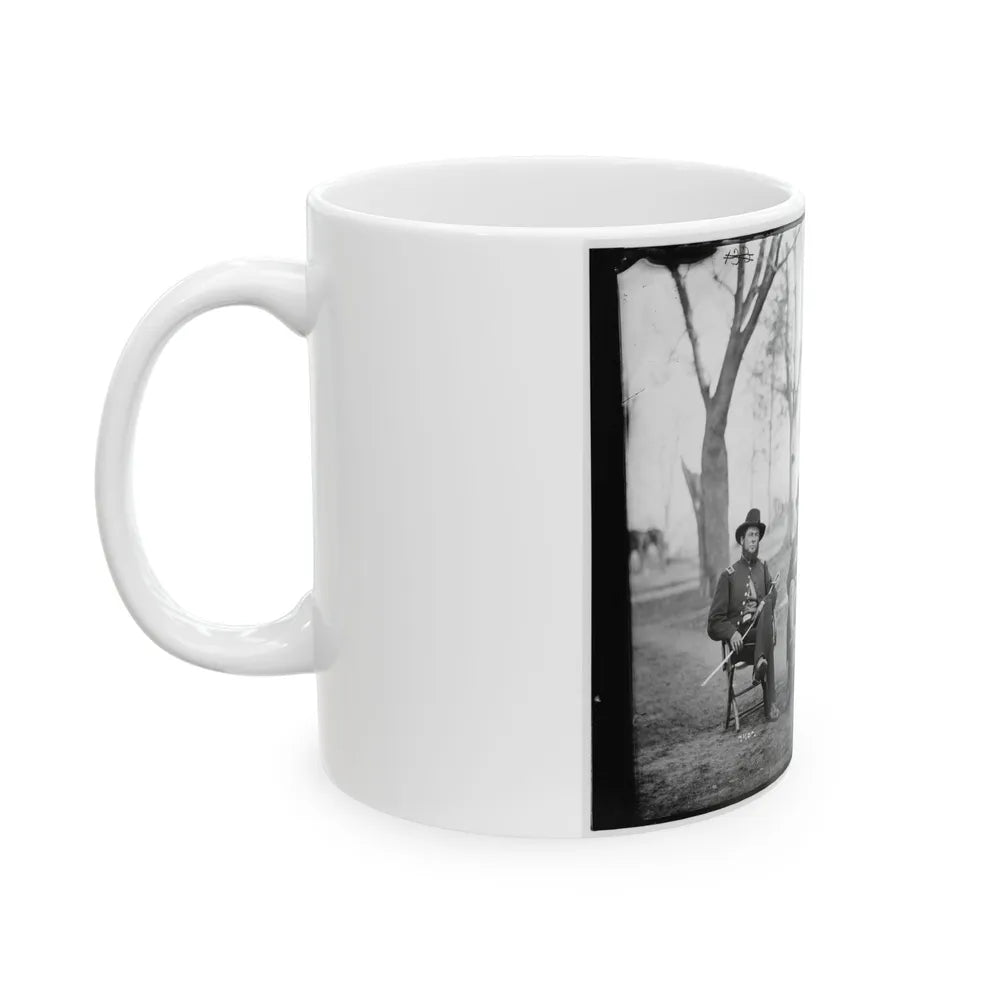 Brandy Station, Va. Four Provost Marshals Of The 3d Army Corps (U.S. Civil War) White Coffee Mug-Go Mug Yourself