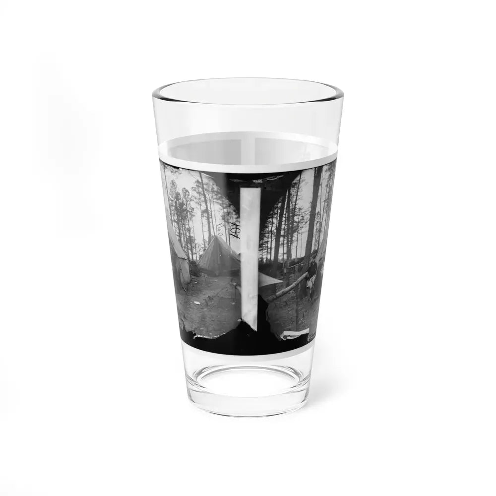 Brandy Station, Virginia. A Breakfast Party At Headquarters. Army Of The Potomac (U.S. Civil War) Pint Glass 16oz 16oz - Go Mug Yourself