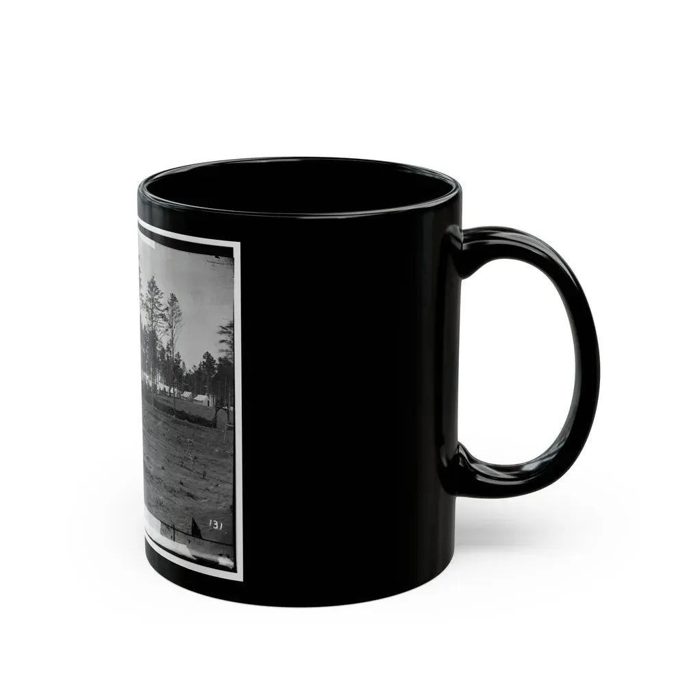 Brandy Station, Virginia. Army Of The Potomac. Eastern Half Of The Camp (U.S. Civil War) Black Coffee Mug - Go Mug Yourself