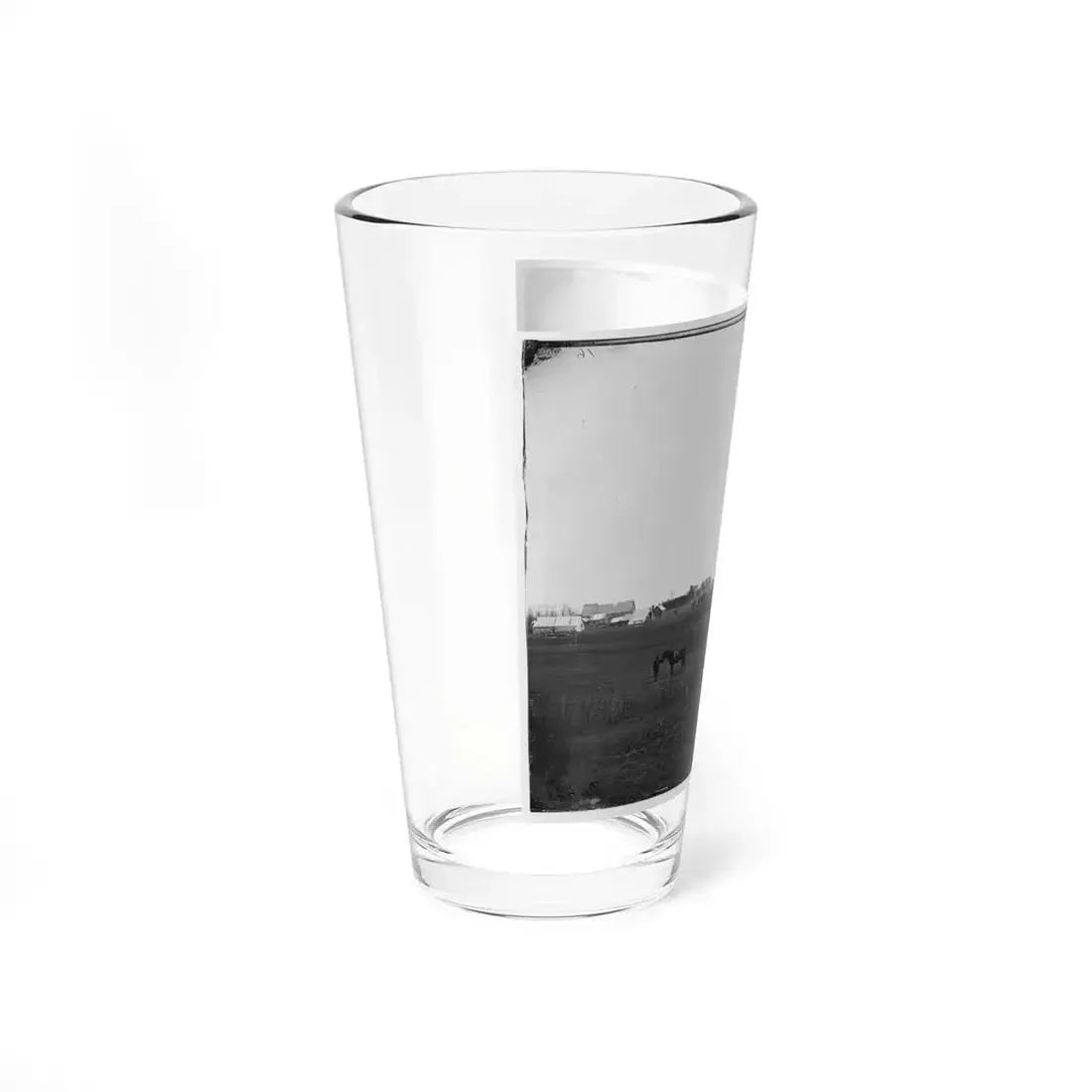 Brandy Station, Virginia. Camp Of U.S. Engineer Battalion (U.S. Civil War) Pint Glass 16oz - Go Mug Yourself