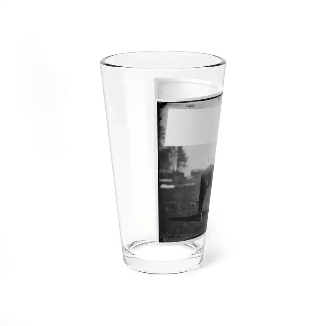 Brandy Station, Virginia. Capt. Beckwith's Horse, Headquarters, Army Of The Potomac (U.S. Civil War) Pint Glass 16oz - Go Mug Yourself