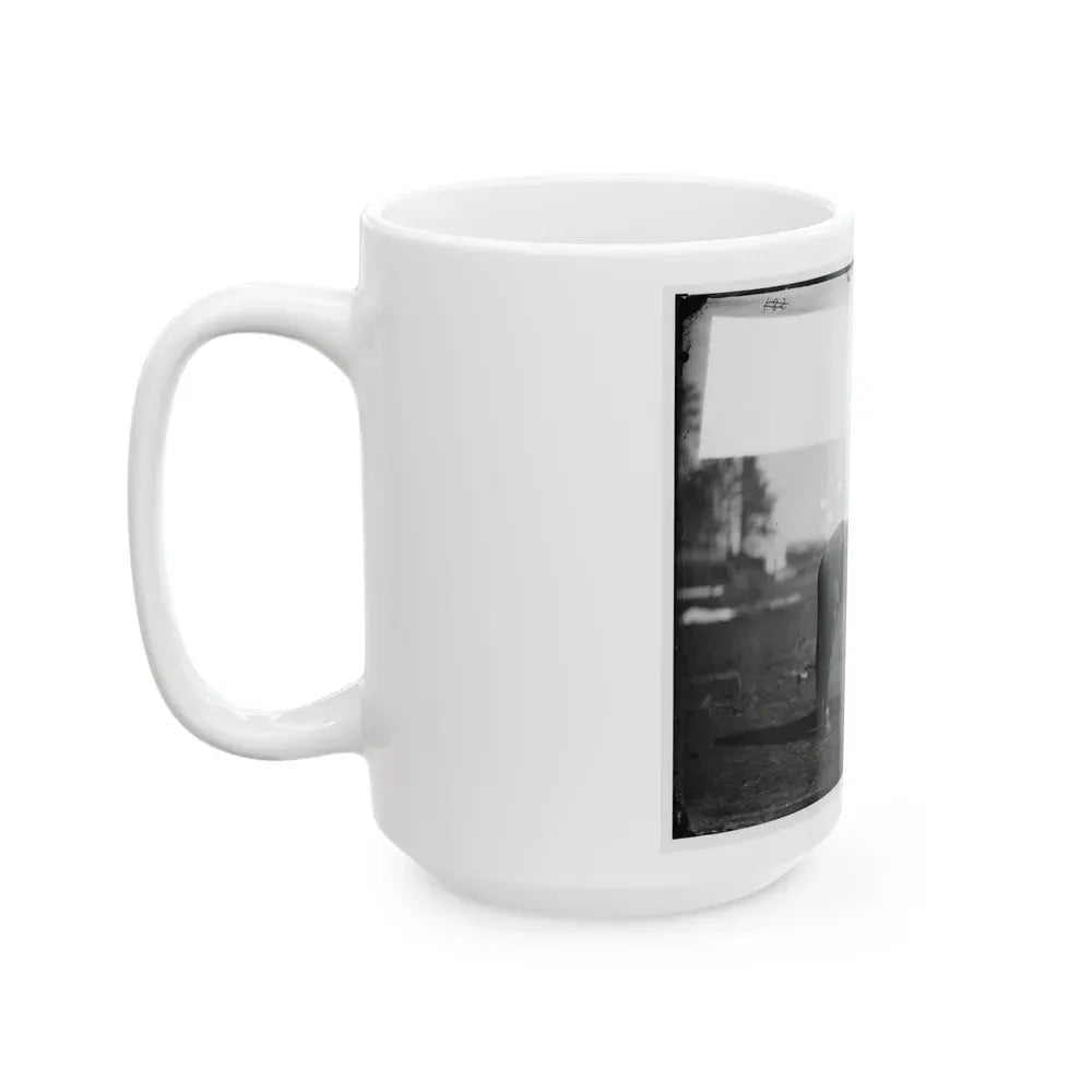 Brandy Station, Virginia. Capt. Beckwith's Horse, Headquarters, Army Of The Potomac (U.S. Civil War) White Coffee Mug - Go Mug Yourself