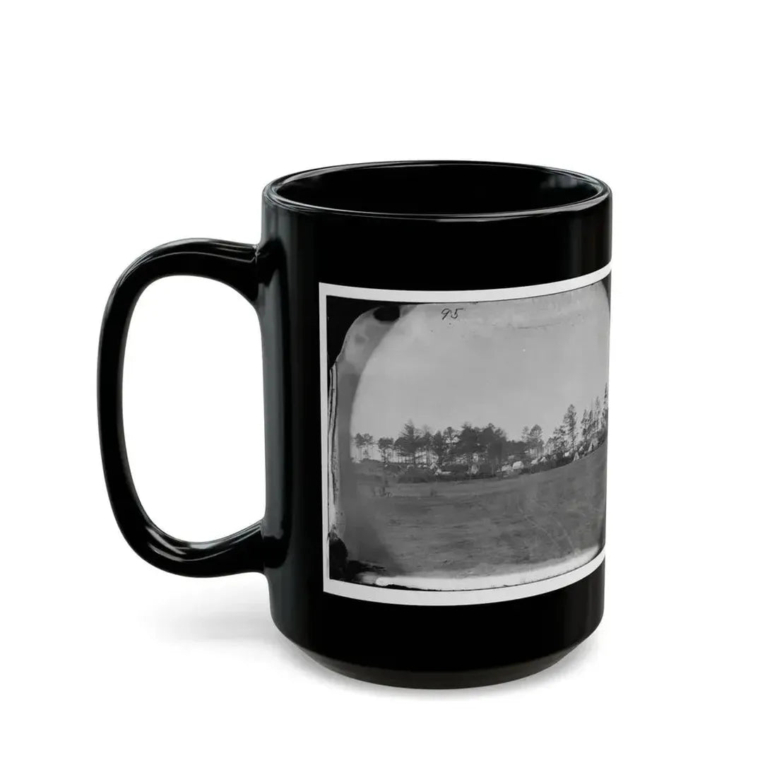 Brandy Station, Virginia. Gen. Marsena R. Patrick's Quarters Army Of The Potomac (U.S. Civil War) Black Coffee Mug - Go Mug Yourself
