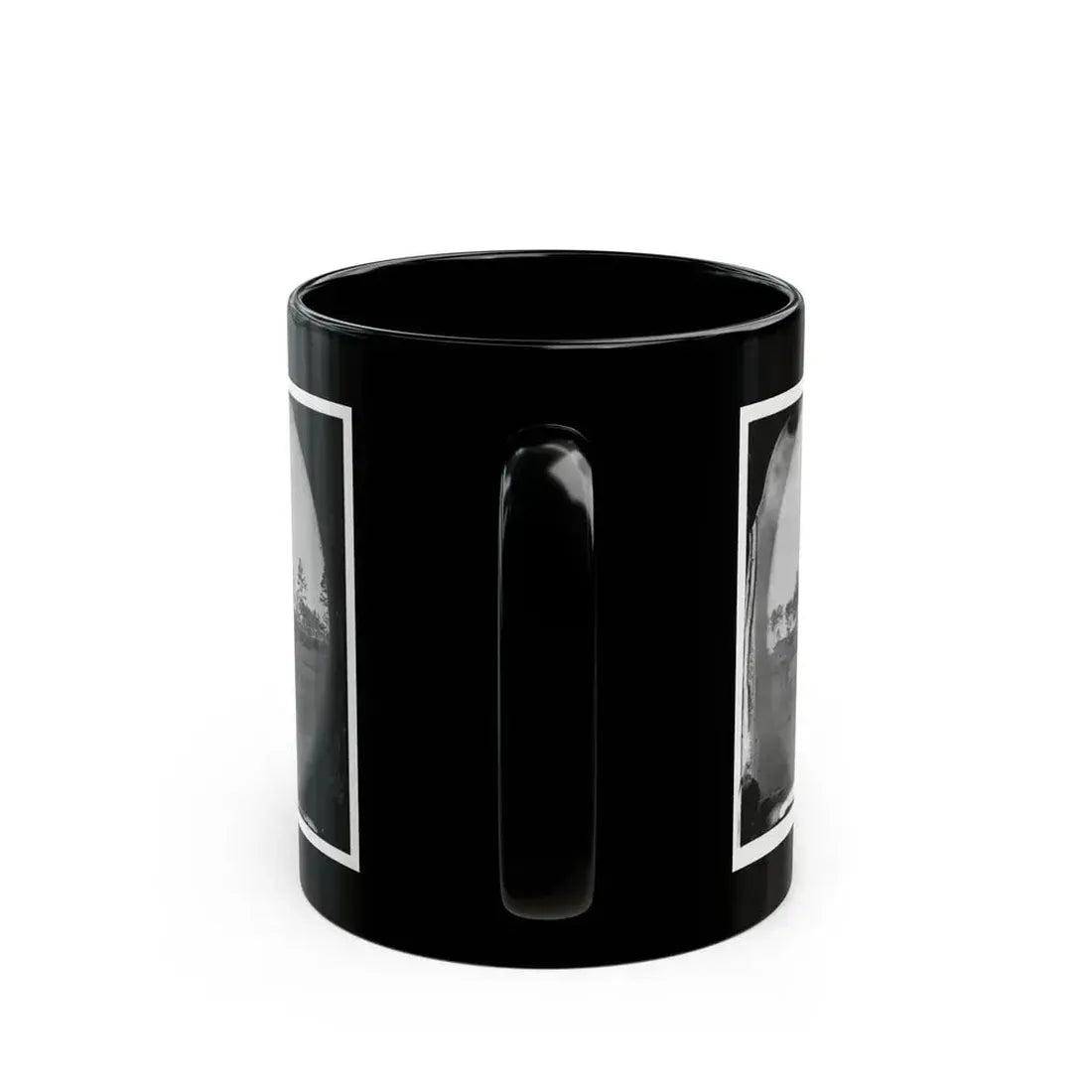 Brandy Station, Virginia. Gen. Marsena R. Patrick's Quarters Army Of The Potomac (U.S. Civil War) Black Coffee Mug - Go Mug Yourself