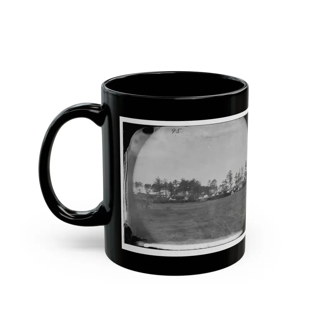 Brandy Station, Virginia. Gen. Marsena R. Patrick's Quarters Army Of The Potomac (U.S. Civil War) Black Coffee Mug - Go Mug Yourself