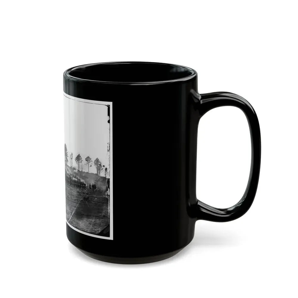 Brandy Station, Virginia. Guard Mount Of 114th Pennsylvania Infantry (1st Division, 3d Corps) (U.S. Civil War) Black Coffee Mug - Go Mug Yourself