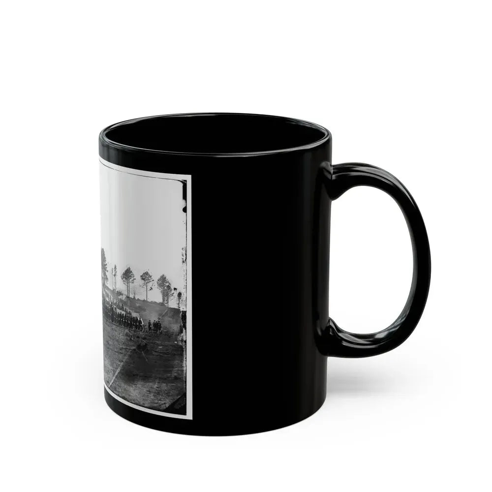 Brandy Station, Virginia. Guard Mount Of 114th Pennsylvania Infantry (1st Division, 3d Corps) (U.S. Civil War) Black Coffee Mug - Go Mug Yourself