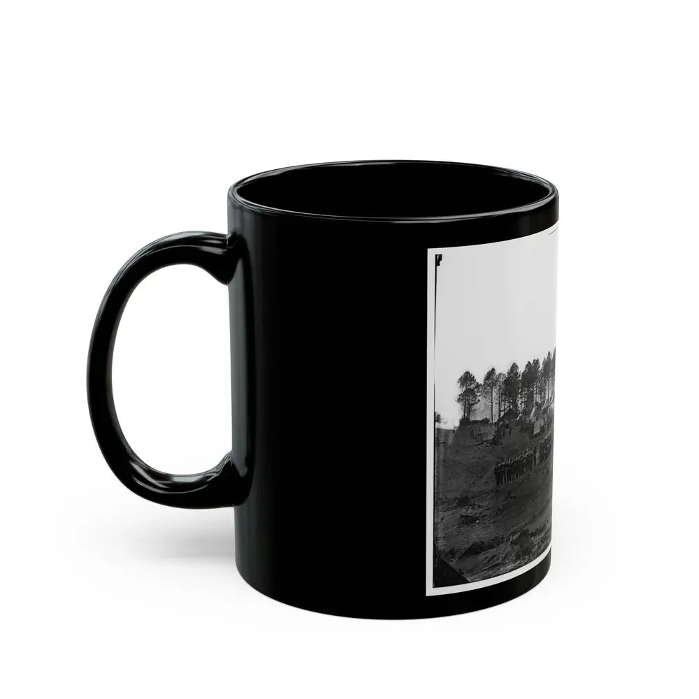 Brandy Station, Virginia. Guard Mount Of 114th Pennsylvania Infantry (1st Division, 3d Corps) (U.S. Civil War) Black Coffee Mug - Go Mug Yourself