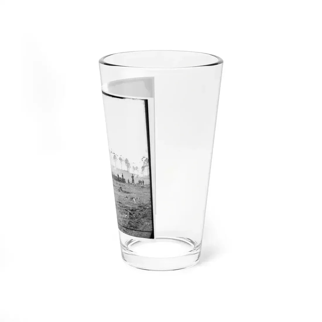 Brandy Station, Virginia. Headquarters, Army Of The Potomac. Company Of Zouaves In Foreground (U.S. Civil War) Pint Glass 16oz - Go Mug Yourself