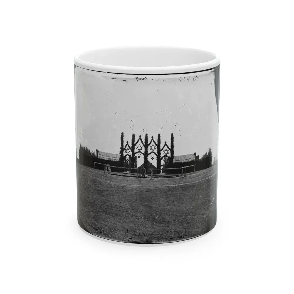 Brandy Station, Virginia. Headquarters Of Gen. John Henry Hobart Ward 001 (U.S. Civil War) White Coffee Mug 11oz - Go Mug Yourself