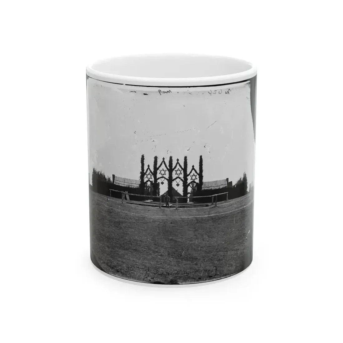 Brandy Station, Virginia. Headquarters Of Gen. John Henry Hobart Ward 001 (U.S. Civil War) White Coffee Mug 11oz - Go Mug Yourself