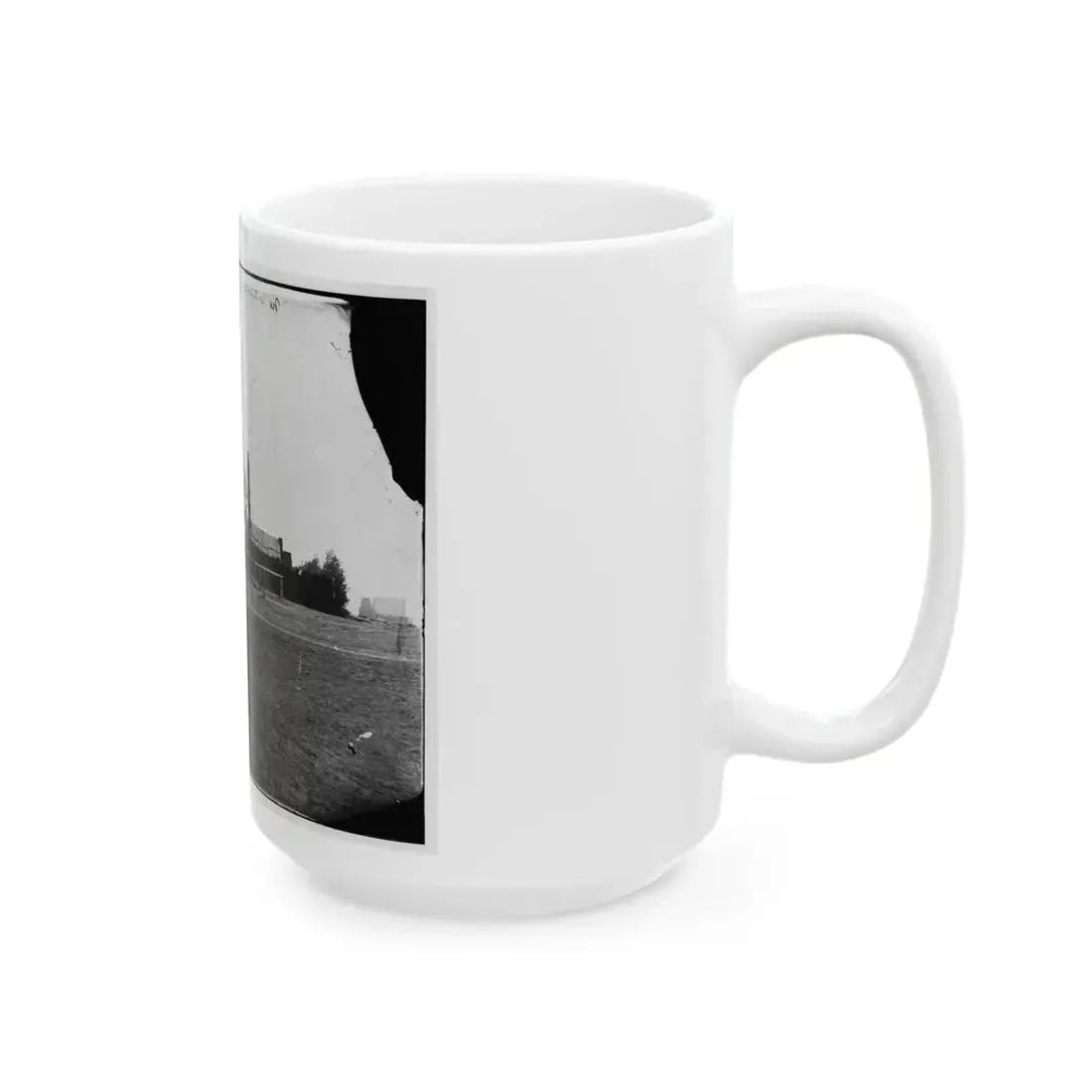 Brandy Station, Virginia. Headquarters Of Gen. John Henry Hobart Ward 001 (U.S. Civil War) White Coffee Mug - Go Mug Yourself