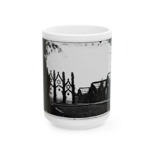 Brandy Station, Virginia. Headquarters Of Gen. John Henry Hobart Ward (U.S. Civil War) White Coffee Mug 15oz - Go Mug Yourself