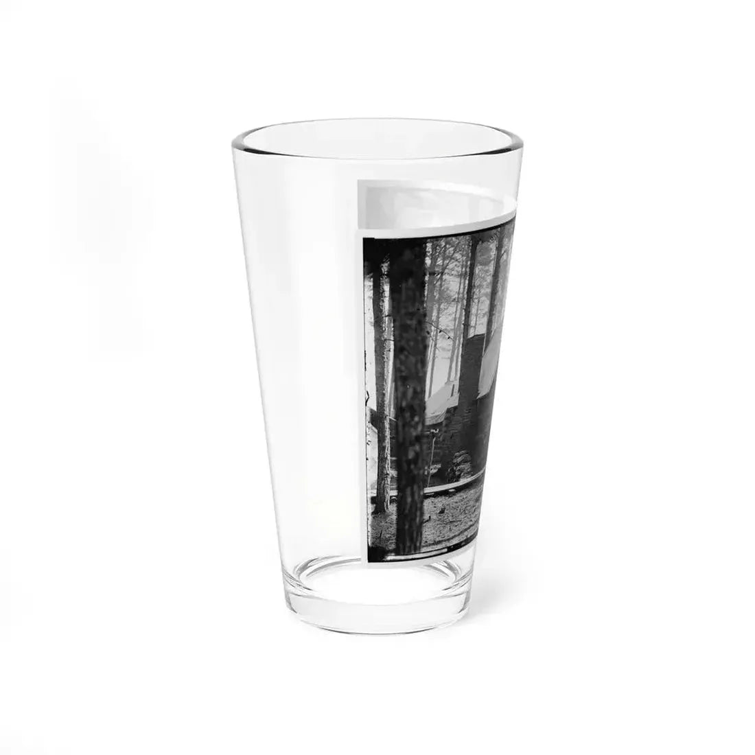 Brandy Station, Virginia. Officer's Winter Quarters Headquarters Army Of The Potomac (U.S. Civil War) Pint Glass 16oz - Go Mug Yourself