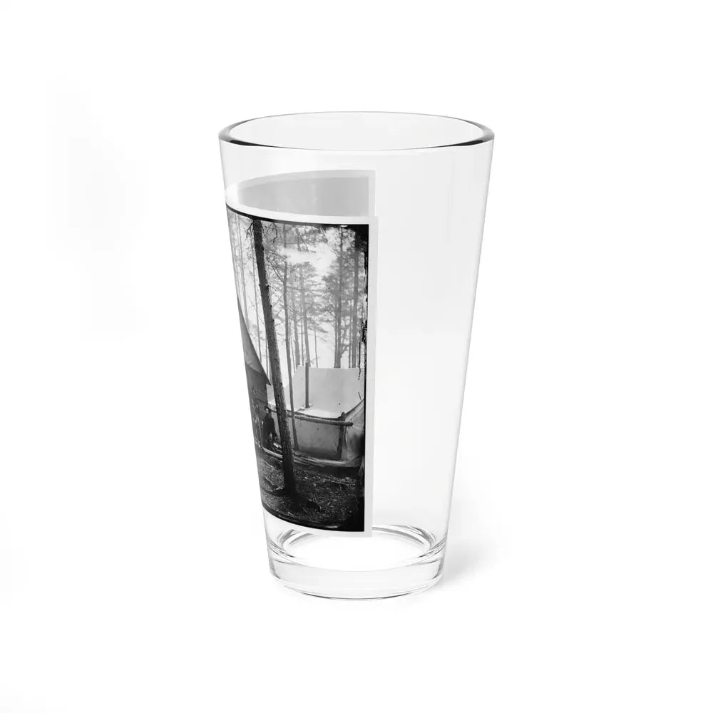 Brandy Station, Virginia. Officer's Winter Quarters Headquarters Army Of The Potomac (U.S. Civil War) Pint Glass 16oz - Go Mug Yourself