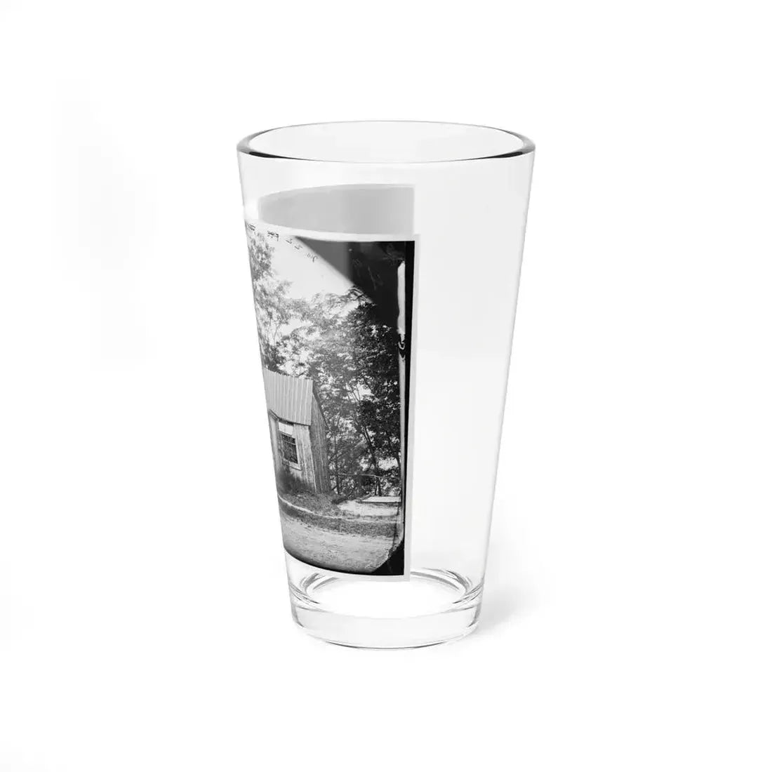 Brandy Station, Virginia . Officers' Quarters (U.S. Civil War) Pint Glass 16oz - Go Mug Yourself