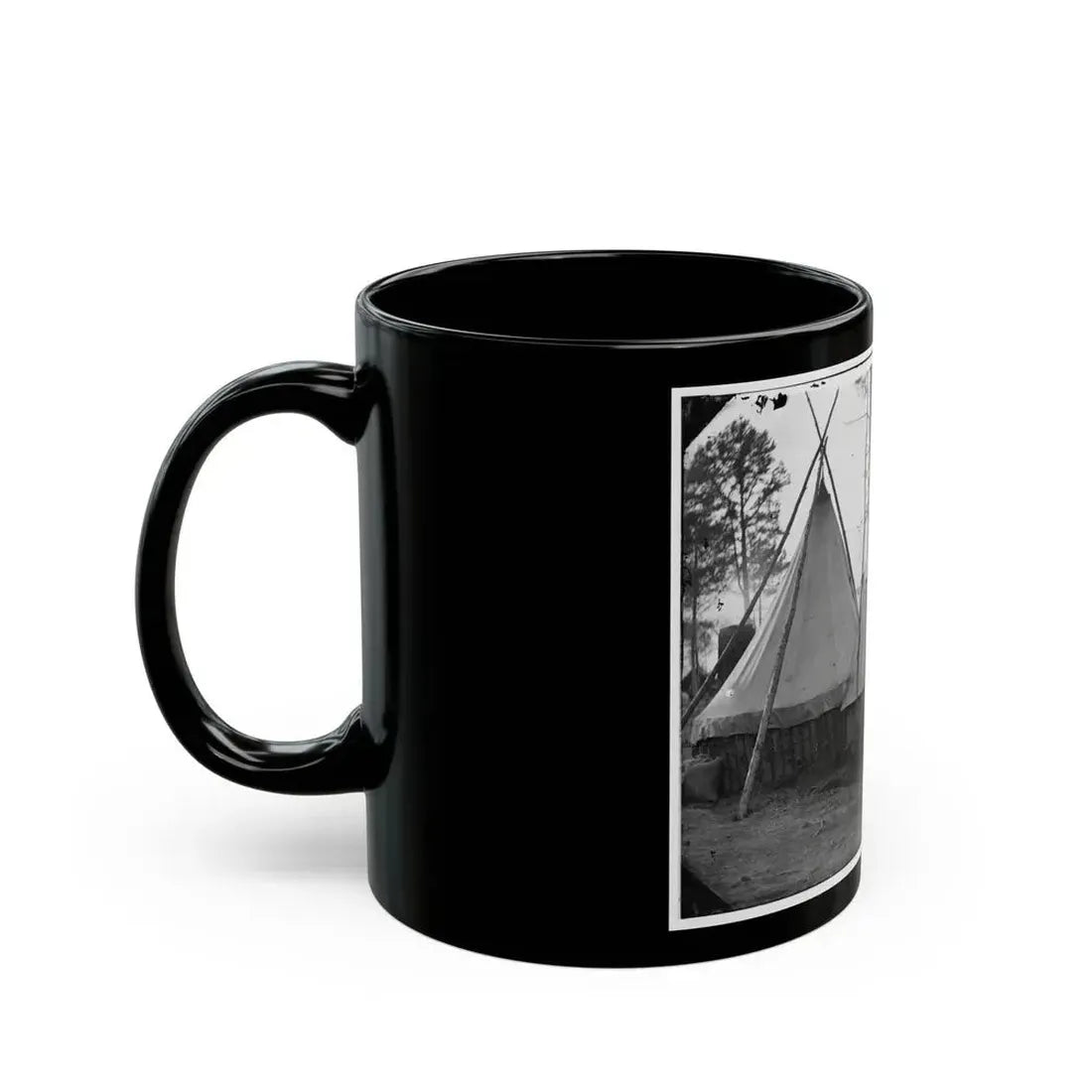 Brandy Station, Virginia. Provost Marshal Clerks, Headquarters, Army Of The Potomac (U.S. Civil War) Black Coffee Mug - Go Mug Yourself