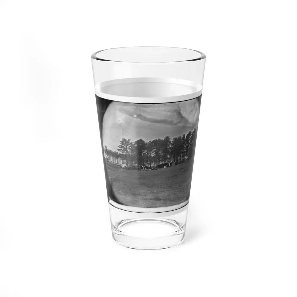 Brandy Station, Virginia. Quarters Of Capt. Clinton, C.S. Of Provost Marshals Department. Headquarters, Army Of The Potomac (U.S. Civil War) Pint Glass 16oz - Go Mug Yourself