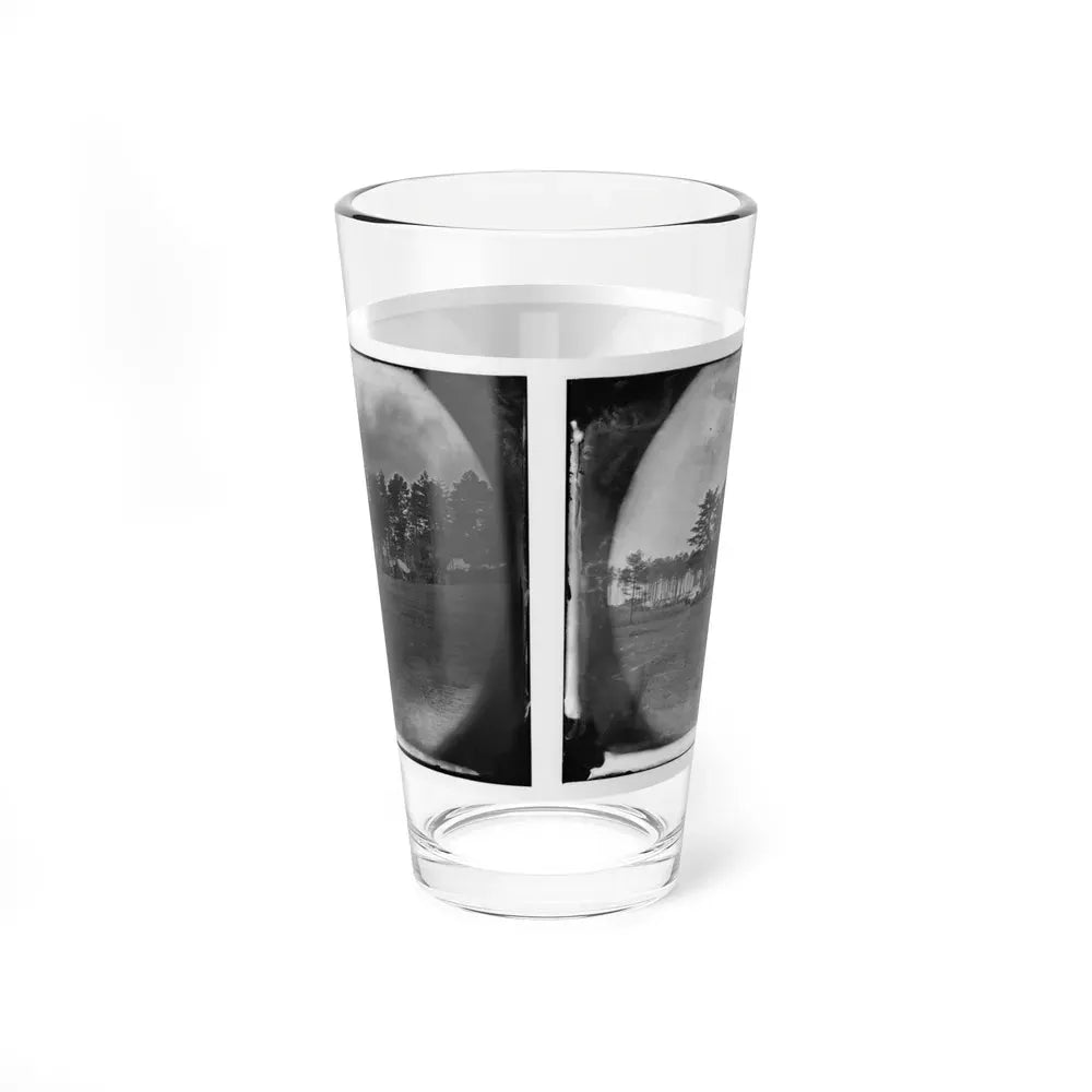Brandy Station, Virginia. Quarters Of Capt. Clinton, C.S. Of Provost Marshals Department. Headquarters, Army Of The Potomac (U.S. Civil War) Pint Glass 16oz - Go Mug Yourself