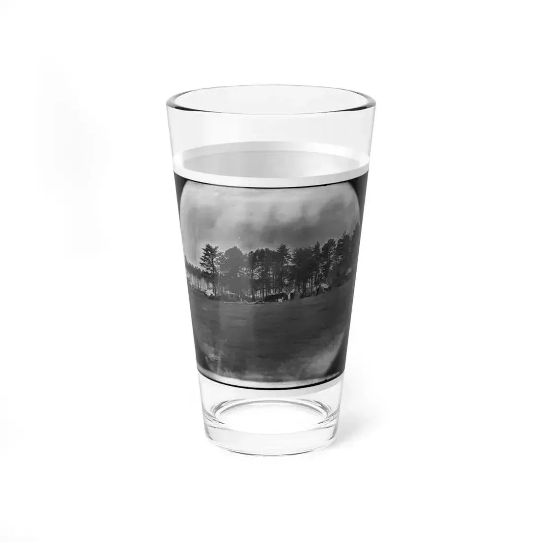 Brandy Station, Virginia. Quarters Of Capt. Clinton, C.S. Of Provost Marshals Department. Headquarters, Army Of The Potomac (U.S. Civil War) Pint Glass 16oz - Go Mug Yourself
