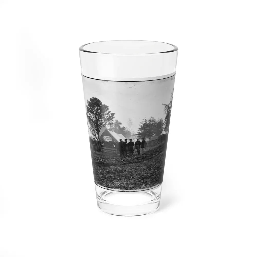 Brandy Station, Virginia. Tent Of A. Foulke, Sutler At Headquarters Of 1st Brigade, Horse Artillery (U.S. Civil War) Pint Glass 16oz 16oz - Go Mug Yourself